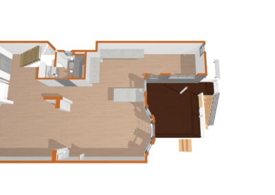 upper level floor plan