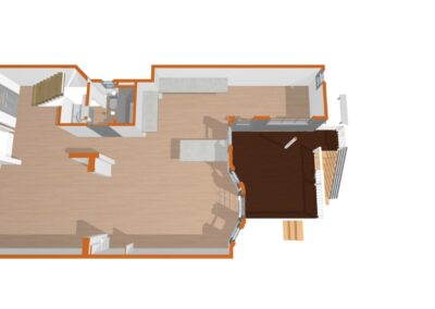 upper level floor plan