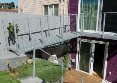 rear yard ramp