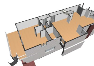 whole house 3d render