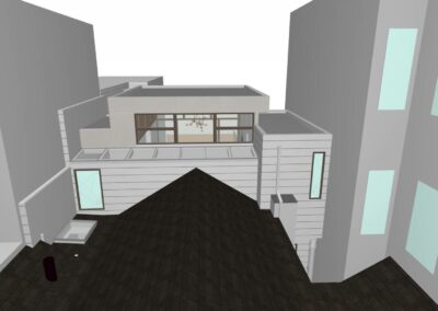 front of house 3d render