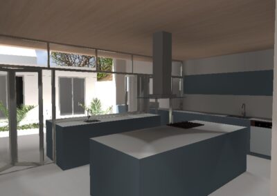 kitchen 3d render